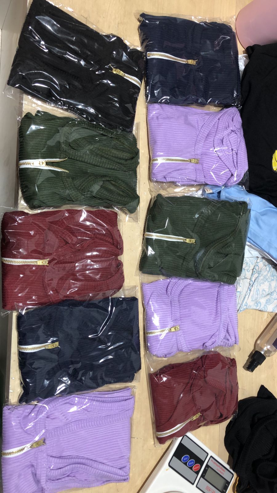 kit Blusa feminina lisa detalhe ziper Body - Imagem 3